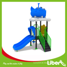 Niedriger Preis Kleine Outdoor Vorschule Spielplatz Spielzeug / Plastik Outdoor Spielplatz Spielzeug